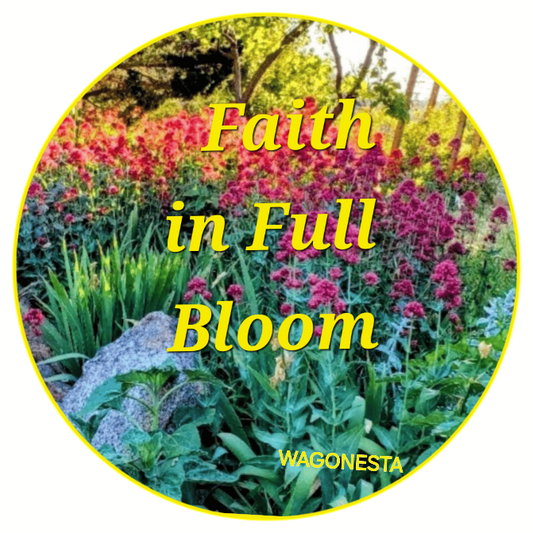 FAITH IN FULL BLOOM - UNISEX Fitted T-Shirt - Next Level 6210