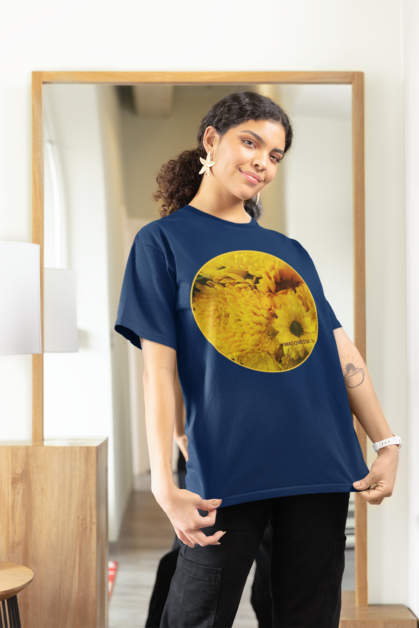 Yellow Bouquet - Women's Softstyle Tee - Gildan + Mug 'n Tee