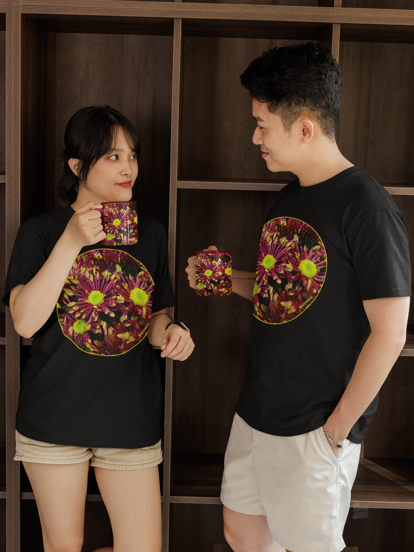 Neon Pops - Unisex Jersey Short Sleeve Tee - Bella+Canvas -Mug 'n Tee