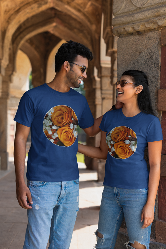 ORANGE ROSES - Unisex t-shirt