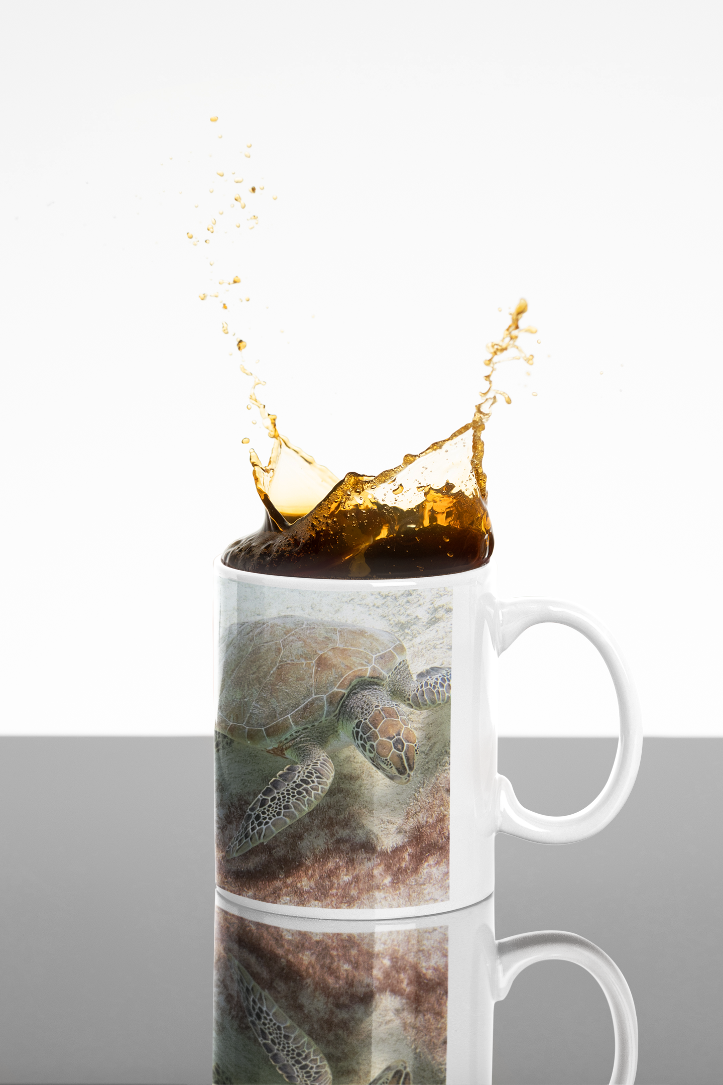 11 oz Ceramic Mug - Wagonesta - Turtle