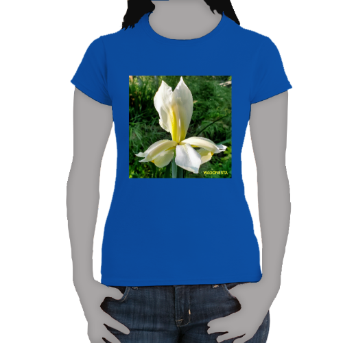 White Iris - Women's Softstyle Tee - Gildan - Mug 'n Tee