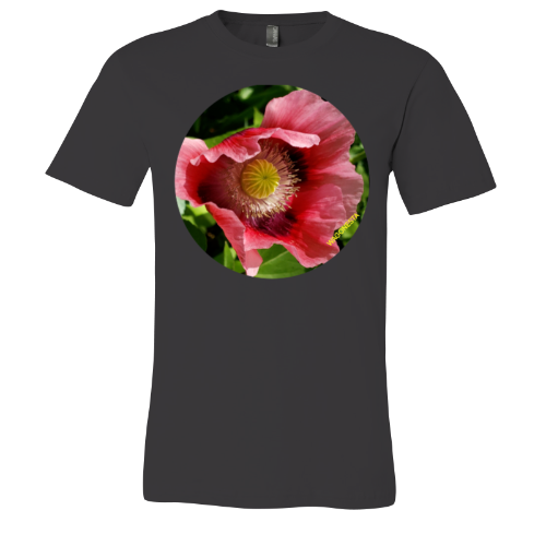 Oriental Poppy - Unisex Jersey Short Sleeve Tee - Bella+Canvas +Mug 'n Tee