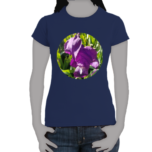 Iris Women's Softstyle Tee - Gildan + Mug 'n Tee