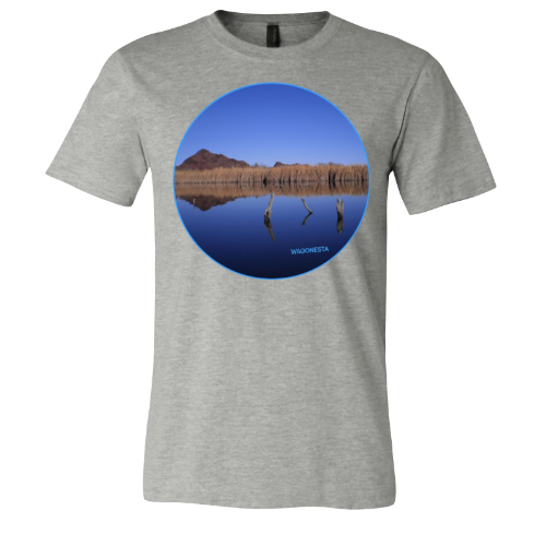 Reflective Water - Unisex Jersey Short Sleeve Tee - Bella+Canvas+Mug n'Tee