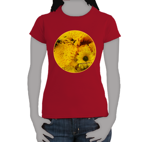 Yellow Bouquet - Women's Softstyle Tee - Gildan + Mug 'n Tee