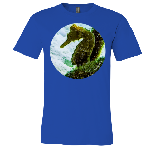 Seahorse - Unisex Jersey Short Sleeve Tee - Bella+Canvas + Mug 'n Tee