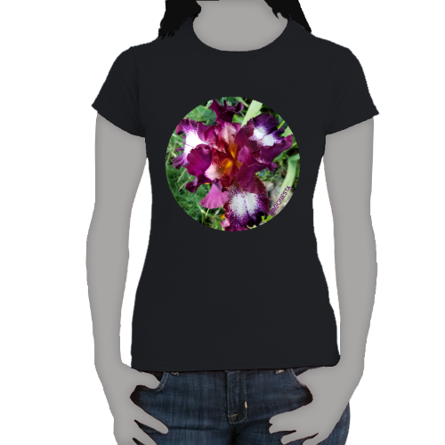 Variegated Iris- Women's Softstyle Tee - Gildan+ Mug 'n Tee