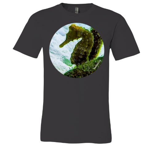Seahorse - Unisex Jersey Short Sleeve Tee - Bella+Canvas + Mug 'n Tee