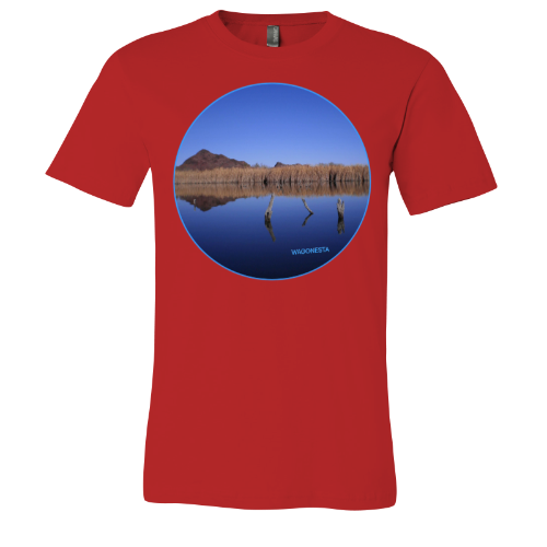 Reflective Water - Unisex Jersey Short Sleeve Tee - Bella+Canvas+Mug n'Tee