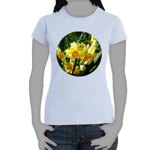 Daffodil Boquet Women's Softstyle Tee - Gildan + Mug 'n Tee