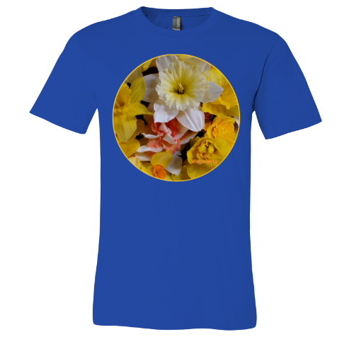 Daffodil Mixed Bouquet -Unisex Jersey Short Sleeve Tee - Bella+Canvas+Mug 'n Tee