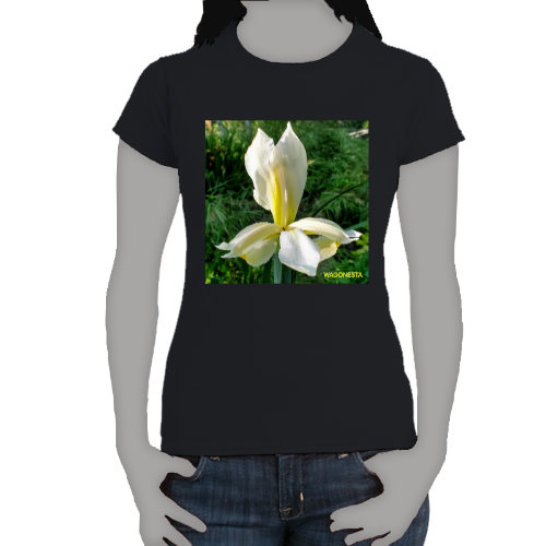 White Iris - Women's Softstyle Tee - Gildan - Mug 'n Tee