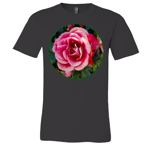Two Tone Roses - Unisex Jersey Short Sleeve Tee - Bella+Canvas+ Mug 'n Tee