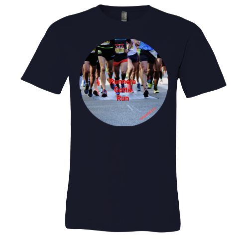 Runners gotta Run - Unisex Jersey Short Sleeve Tee - Bella+Canvas+Mug 'n Tee