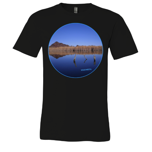 Reflective Water - Unisex Jersey Short Sleeve Tee - Bella+Canvas+Mug n'Tee
