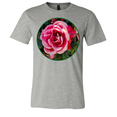 Two Tone Roses - Unisex Jersey Short Sleeve Tee - Bella+Canvas+ Mug 'n Tee