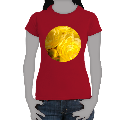 Yellow Lady Banks - Women's Softstyle Tee - Gildan - Mug 'n Tee
