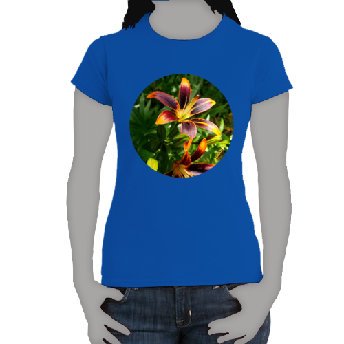 Lilies - Women's Softstyle Tee - Gildan + Mug 'n Tee