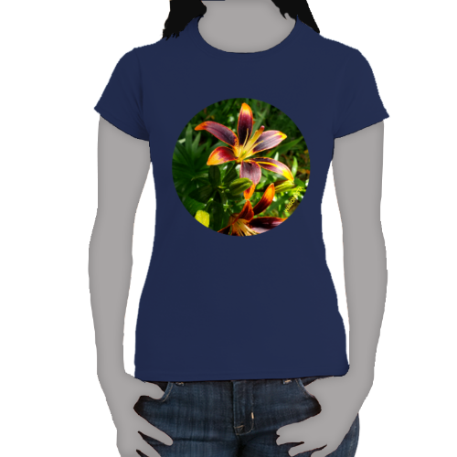 Lilies - Women's Softstyle Tee - Gildan + Mug 'n Tee