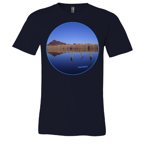 Reflective Water - Unisex Jersey Short Sleeve Tee - Bella+Canvas+Mug n'Tee