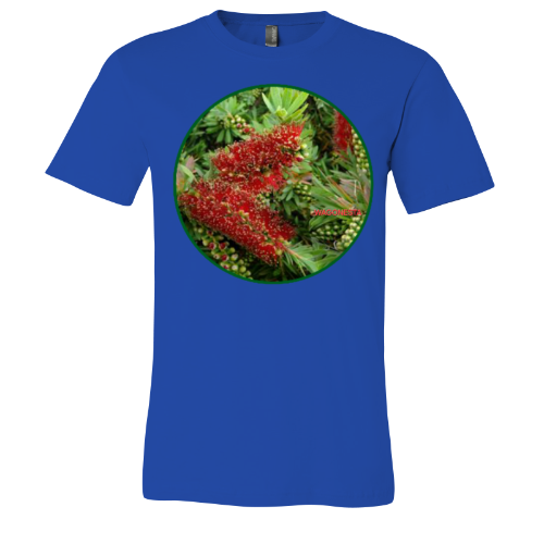 Gold Tipped Bottlebrush - Unisex Jersey Short Sleeve Tee - Bella+Canvas +Mug 'n Tee