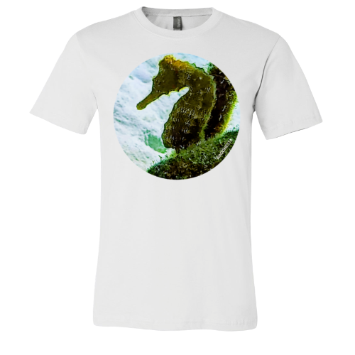 Seahorse - Unisex Jersey Short Sleeve Tee - Bella+Canvas + Mug 'n Tee