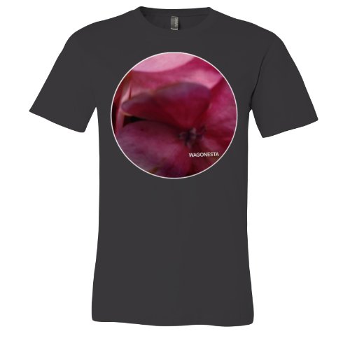 Pink Hydrangea- Unisex Jersey Short Sleeve Tee - Bella+Canvas+Mug 'n Tee