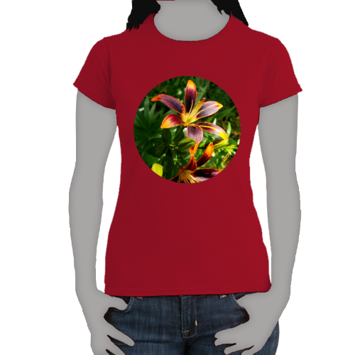 Lilies - Women's Softstyle Tee - Gildan + Mug 'n Tee