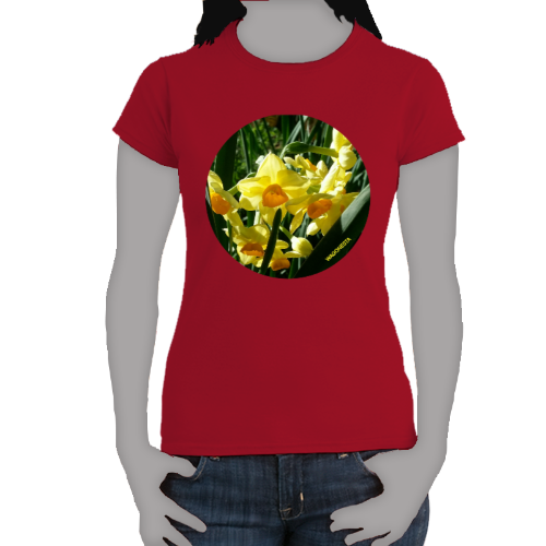 Daffodil Boquet Women's Softstyle Tee - Gildan + Mug 'n Tee