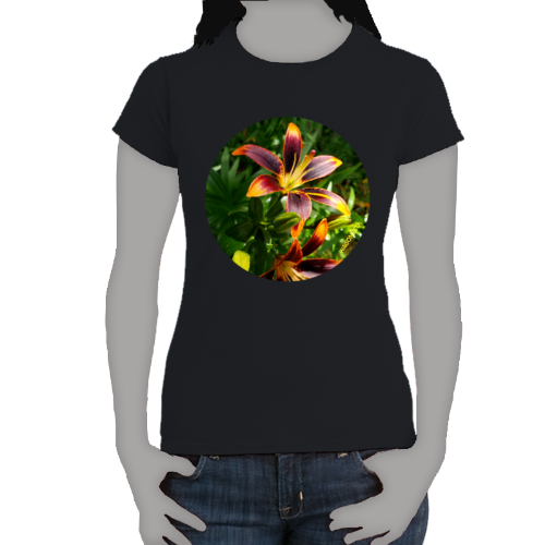 Lilies - Women's Softstyle Tee - Gildan + Mug 'n Tee