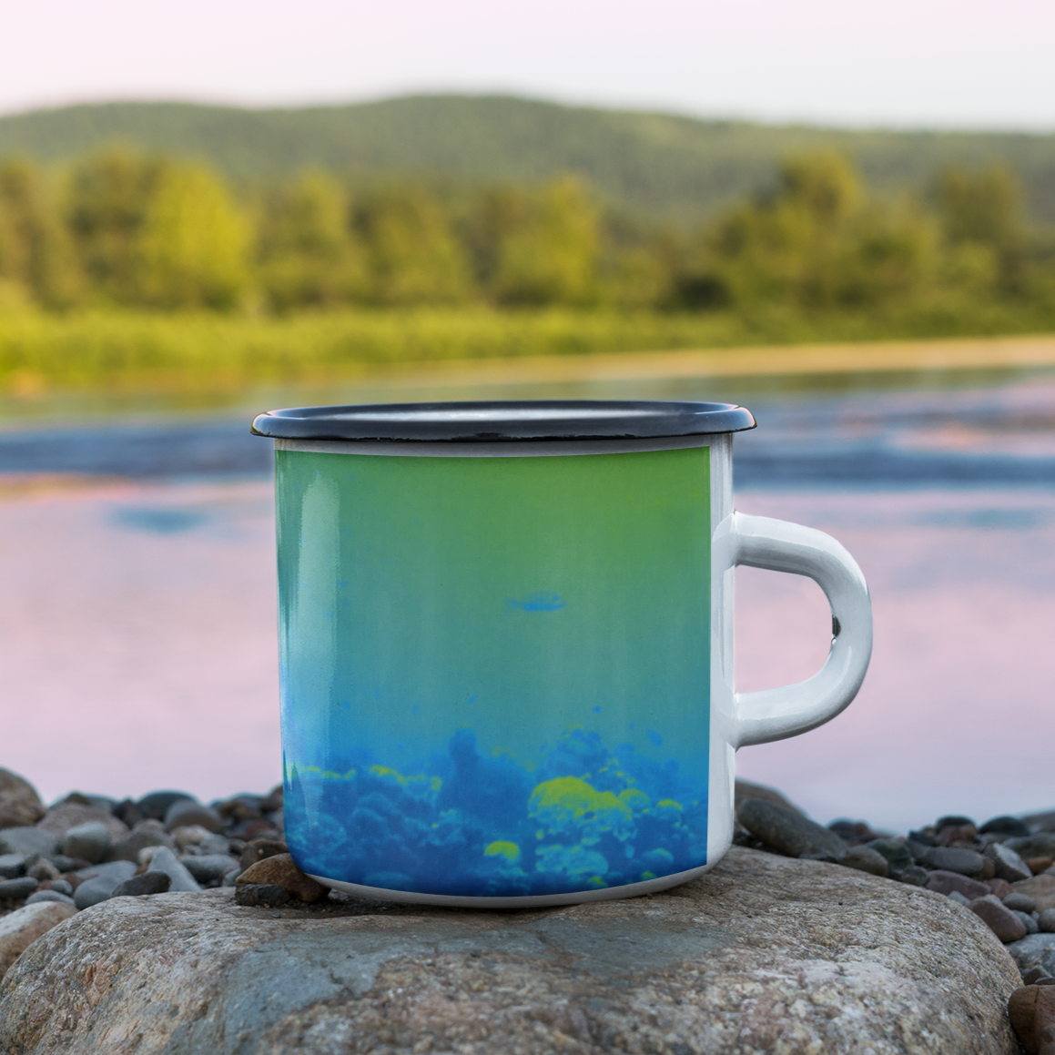 Enamel Mug - Wagonesta- Land Below