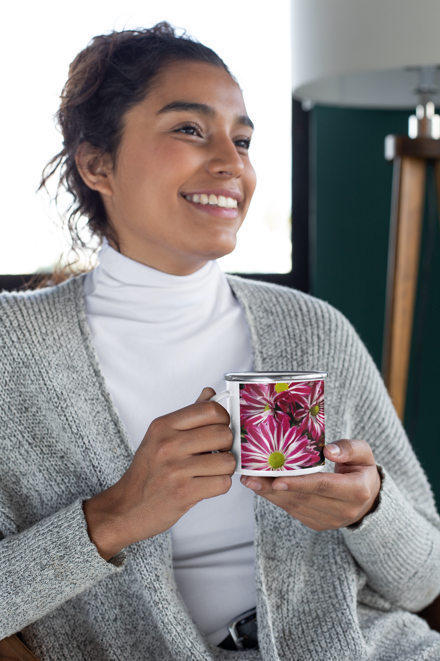 Enamel Mug - Wagonesta- Yikes-Stripes