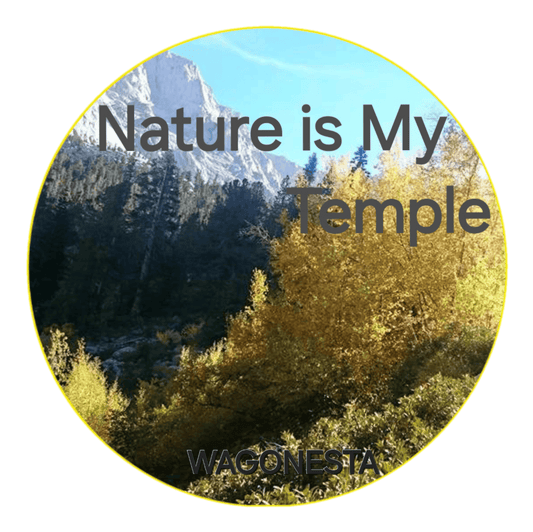FAITH - NATURE IS MY TEMPLE -  Unisex Fitted T-Shirt - Next Level 6210