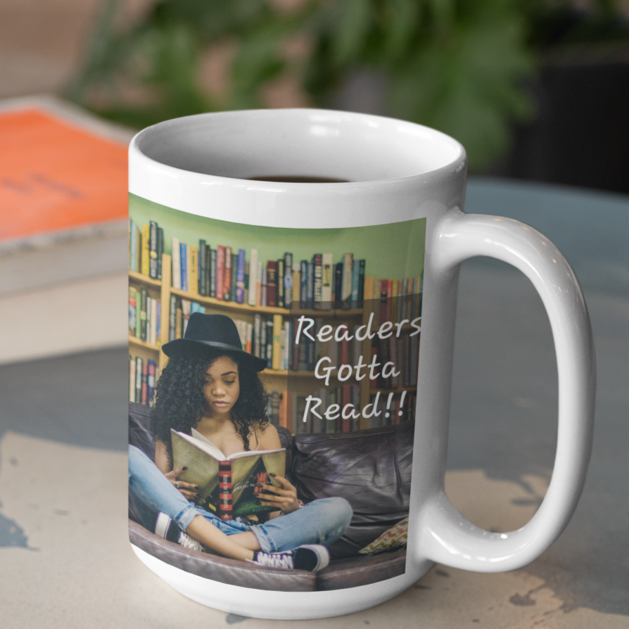 15 oz Ceramic Mug - Wagonesta - Readers Gotta Read