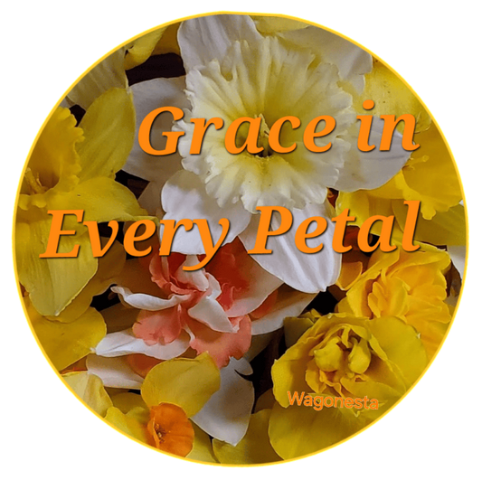 FAITH - GRACE IN EVERY PETAL - Unisex Fitted T-Shirt - Next Level 6210