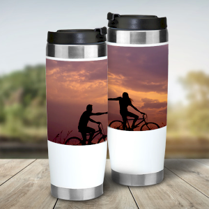 14 oz. Premium Travel Tumbler - Templates for You to Personalize