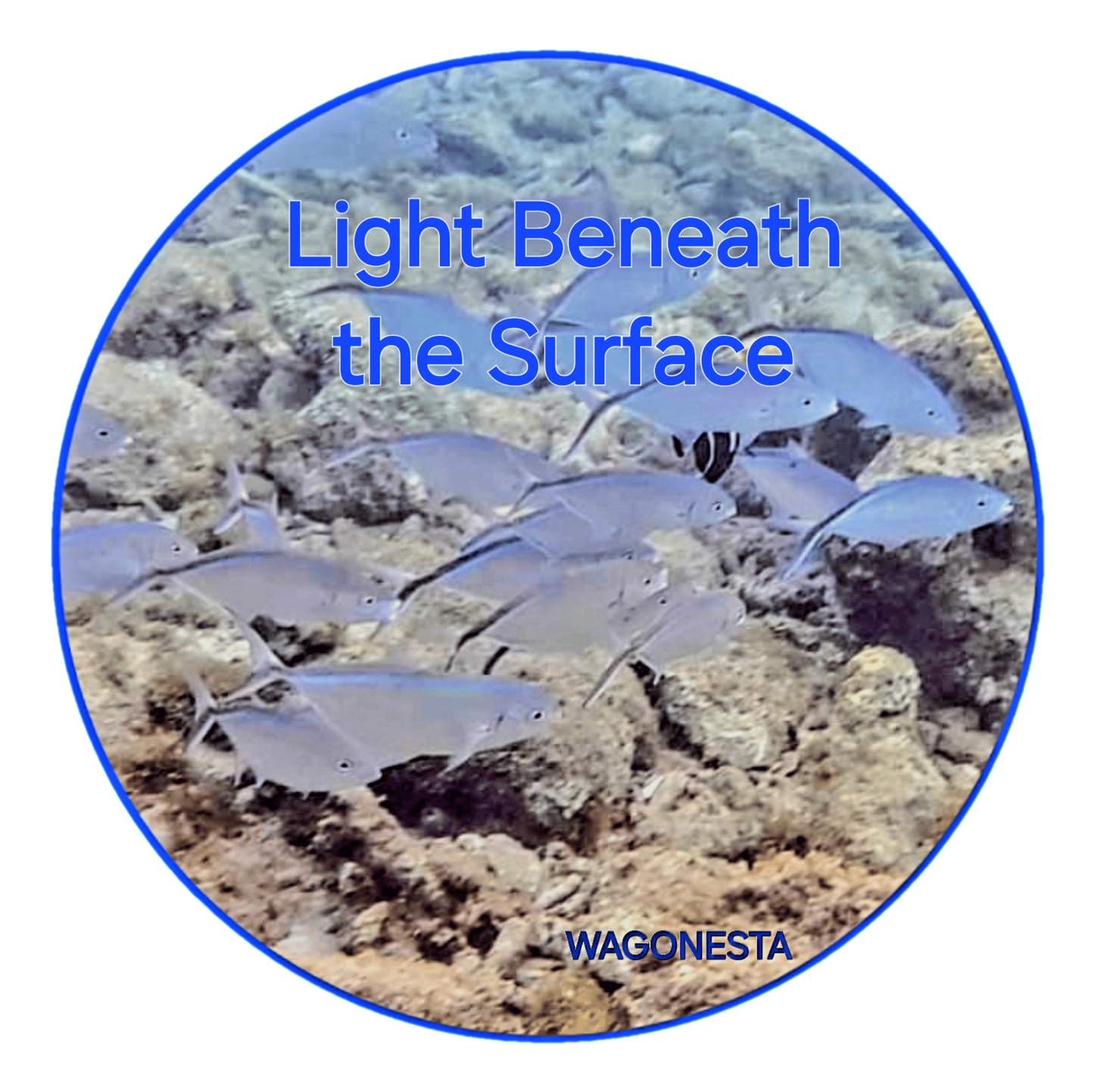 FAITH - LIGHT BENEATH THE SURFACE - Unisex Fitted T-Shirt