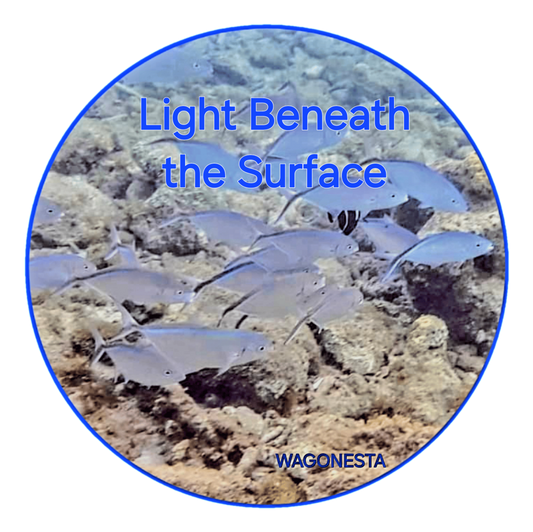 FAITH - LIGHT BENEATH THE SURFACE - Unisex Fitted T-Shirt - Next Level 6210