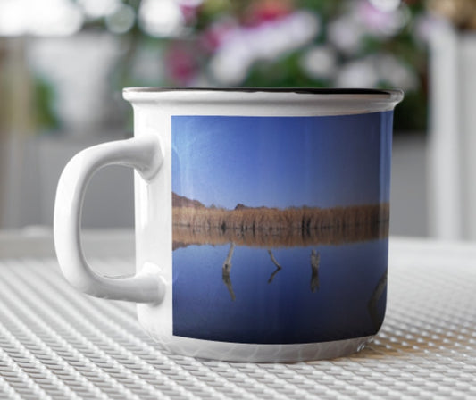 Enamel Mug - Wagonesta - Reflective Water