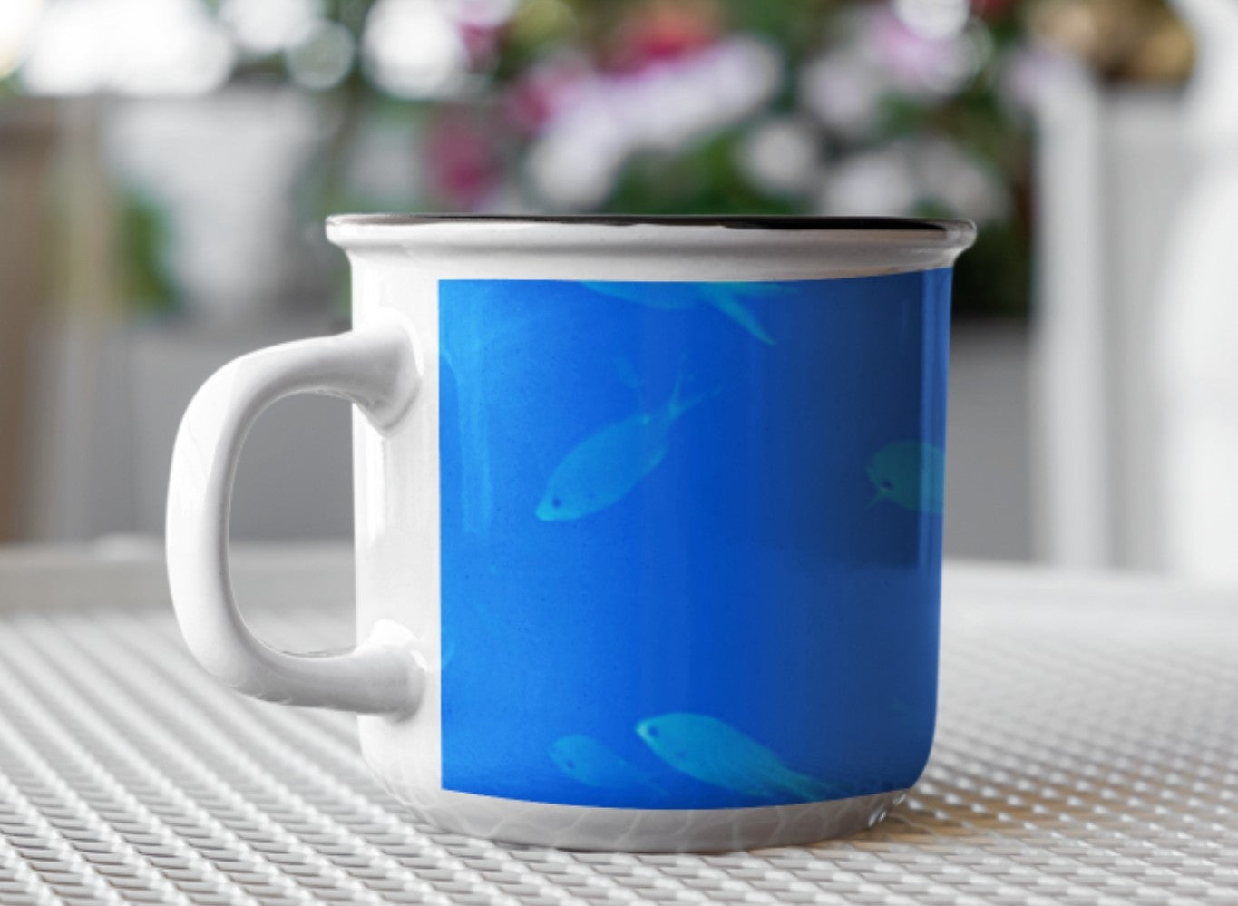 Enamel Mug - Wagonesta- So Blue