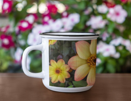 Enamel Mug - Wagonesta  - Sweet Flowers