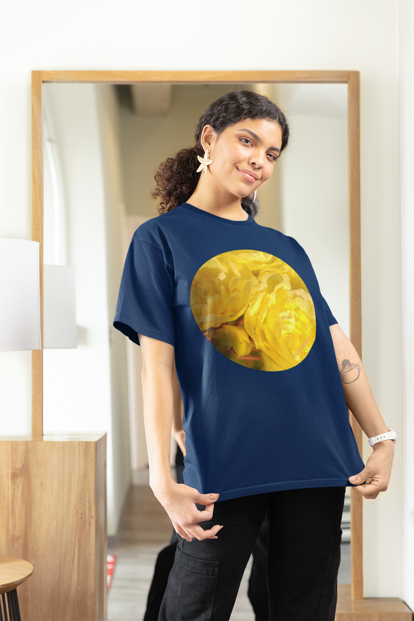 Yellow Lady Banks - Women's Softstyle Tee - Gildan - Mug  'n Tee