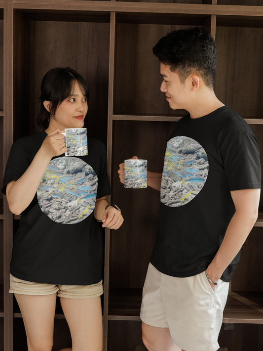 Bright Little Fish - Unisex Jersey Short Sleeve Tee - Bella+Canvas + Mug 'n Tee