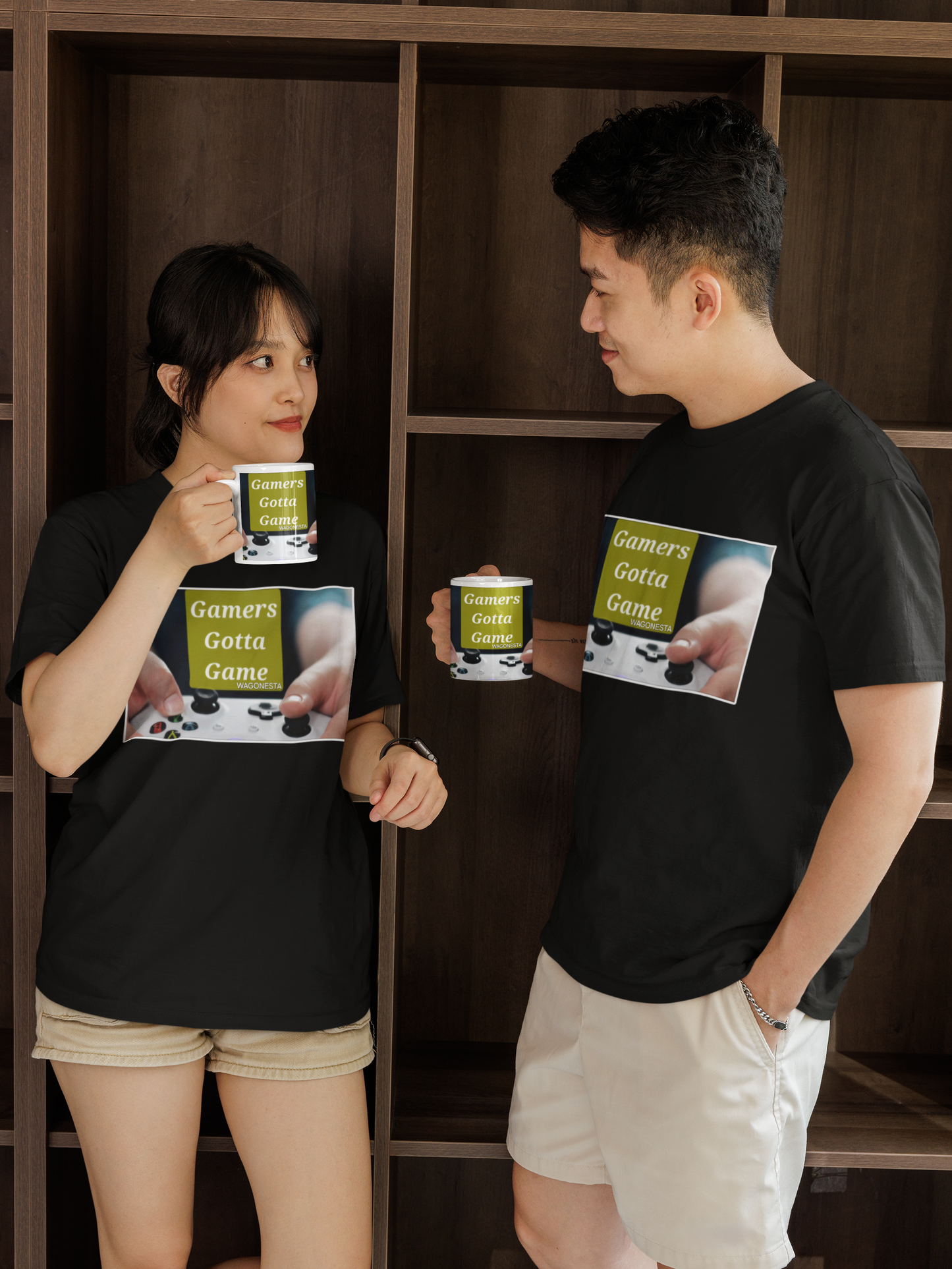 Gamers gotta Game - Unisex Jersey Short Sleeve Tee - Bella+Canvas+Mug 'n Tee