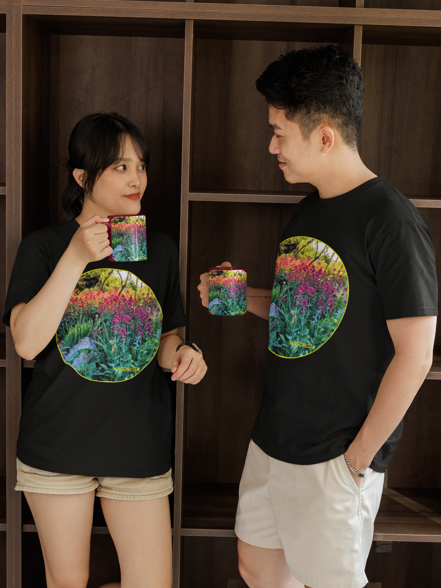 East Garden - Unisex Jersey Short Sleeve Tee - Bella+Canvas + Mug 'n Tee