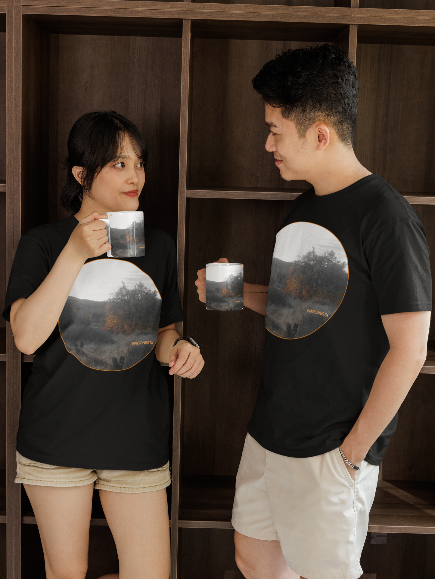 Fall - Unisex Jersey Short Sleeve Tee - Bella+Canvas + Mug 'n Tee