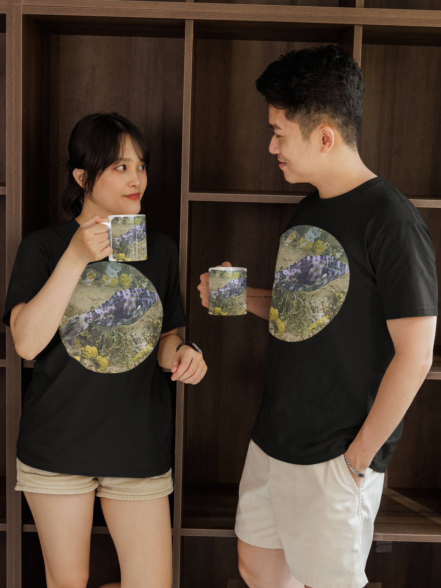 Blue - Unisex Jersey Short Sleeve Tee - Bella+Canvas+ Mug 'n Tee