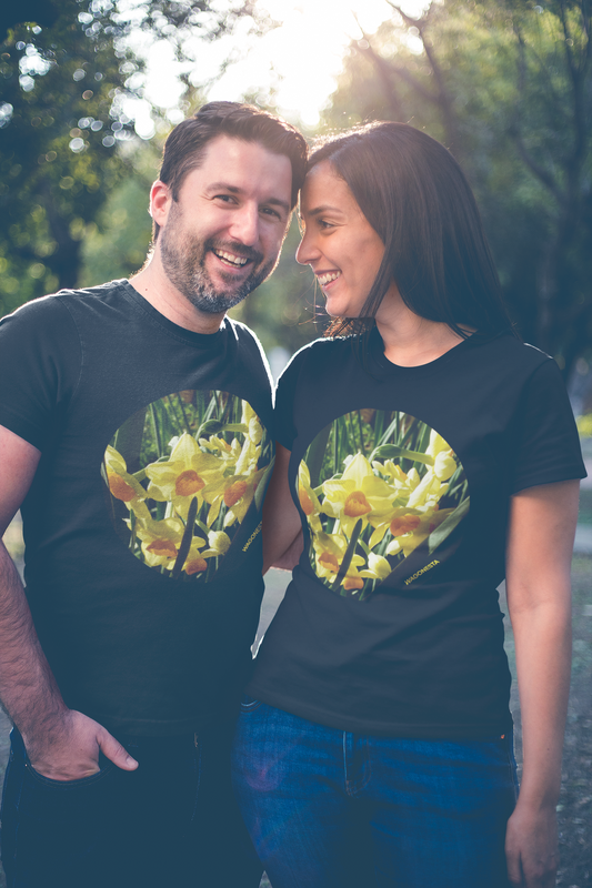 Bouquet of Daffodils  - Unisex Jersey Short Sleeve Tee - Bella+Canvas+Mug 'n Tee