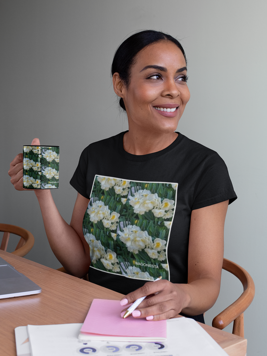 Tiny Daffodils- Women's Softstyle Tee - Gildan + Mug 'n Tee